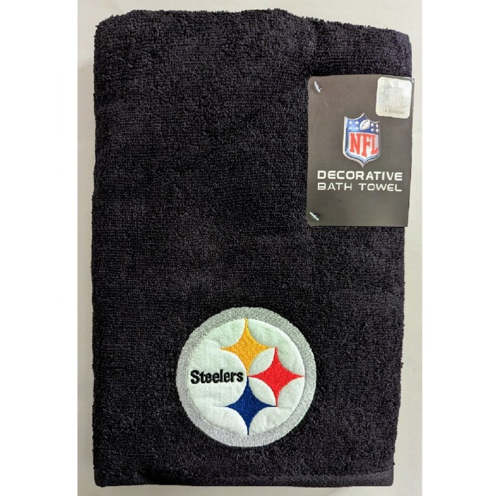🏈🆕 PITTSBURGH STEELERS BATH TOWEL - NFL - 25in X 50in - UNISEX - 1 TOWEL
